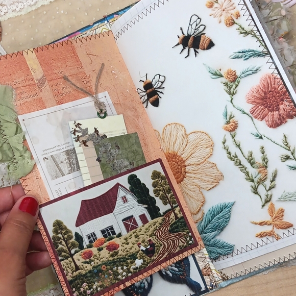 May Flowers 💐 | Junk Journal | Travel Sized | Single Signature - Picture 5 of 15